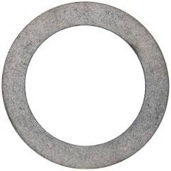 Made in USA - 0.3mm Thick, 30mm Inside x 42mm OD, Round Shim - Uncoated 302/304 Stainless Steel - Benchmark Tooling