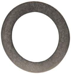 Made in USA - 0.51mm Thick, 12mm Inside x 18mm OD, Round Shim - 7/16" Screw, Uncoated 302/304 Stainless Steel - Benchmark Tooling