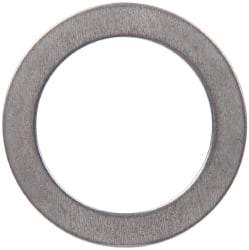 Made in USA - 0.51mm Thick, 20mm Inside x 28mm OD, Round Shim - 3/4" Screw, Uncoated 302/304 Stainless Steel - Benchmark Tooling