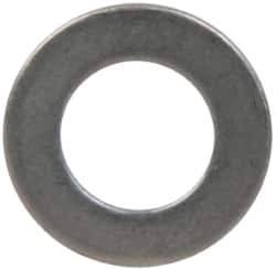 Made in USA - 1mm Thick, 8mm Inside x 14mm OD, Round Shim - 1/4" Screw, Uncoated 302/304 Stainless Steel - Benchmark Tooling