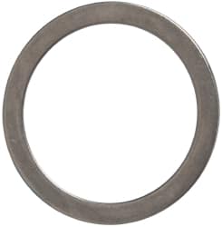 Made in USA - 0.039" Thick, 40mm Inside x 50mm OD, Round Shim - Uncoated 302/304 Stainless Steel - Benchmark Tooling