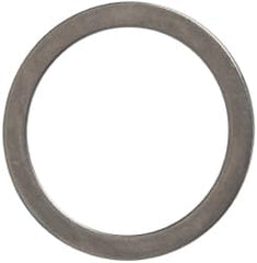 Made in USA - 0.039" Thick, 40mm Inside x 50mm OD, Round Shim - Uncoated 302/304 Stainless Steel - Benchmark Tooling