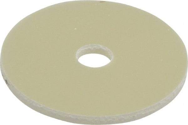 Made in USA - 3/8" Screw, Grade G10 Fiberglass Standard Flat Washer - 3/8" ID x 2" OD, 1/8" Thick, Plain Finish - Benchmark Tooling