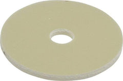 Made in USA - 3/8" Screw, Grade G10 Fiberglass Standard Flat Washer - 3/8" ID x 2" OD, 1/8" Thick, Plain Finish - Benchmark Tooling