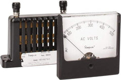 Simpson Electric - Analog, AC Voltmeter, Panel Meter - 60 Hz, 83333 Ohms at 60 Hz, 500 VAC - Benchmark Tooling