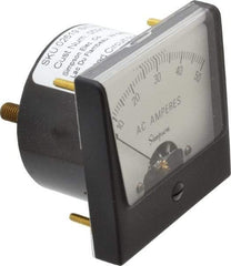 Simpson Electric - Analog, AC Ammeter, Panel Meter - 60 Hz, 0.001 Ohms at 60 Hz - Benchmark Tooling