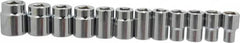 Blackhawk by Proto - 11 Piece 1/2" Drive Socket Set - 6 Points, 3/8" to 1" Range, Inch Measurement Standard - Benchmark Tooling
