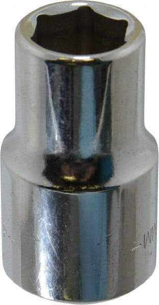 Blackhawk by Proto - 1/2" Drive, Standard Hand Socket - 6 Points, 1-1/2" OAL, Chrome Finish - Benchmark Tooling