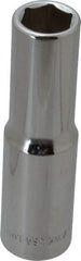 Blackhawk by Proto - 1/2" Drive, Deep Hand Socket - 6 Points, 3-9/32" OAL, Chrome Finish - Benchmark Tooling