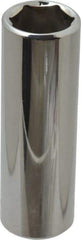 Blackhawk by Proto - 1/2" Drive, Deep Hand Socket - 6 Points, 3-3/32" OAL, Chrome Finish - Benchmark Tooling