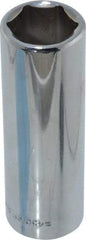 Blackhawk by Proto - 1/2" Drive, Deep Hand Socket - 6 Points, 3-3/32" OAL, Chrome Finish - Benchmark Tooling
