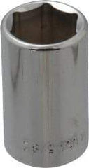 Blackhawk by Proto - 5/8", 1/2" Drive, Standard Hand Socket - 6 Points, 1-1/2" OAL, Chrome Finish - Benchmark Tooling