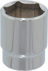 Blackhawk by Proto - 15/16", 1/2" Drive, Standard Hand Socket - 6 Points, 1-1/2" OAL, Chrome Finish - Benchmark Tooling