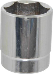 Blackhawk by Proto - 1", 1/2" Drive, Standard Hand Socket - 6 Points, 1-5/8" OAL, Chrome Finish - Benchmark Tooling