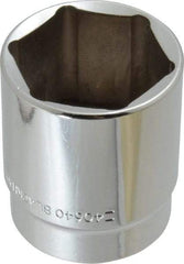 Blackhawk by Proto - 1-1/4", 1/2" Drive, Standard Hand Socket - 6 Points, 1-55/64" OAL - Benchmark Tooling