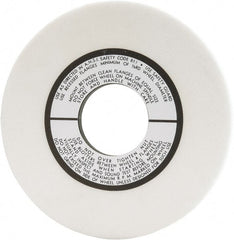 Grier Abrasives - 10" Diam x 3" Hole x 1/2" Thick, H Hardness, 60 Grit Surface Grinding Wheel - Benchmark Tooling