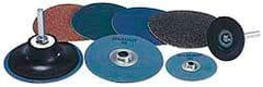 Superior Abrasives - 36 Piece, 36, 60, 80, 120 Grit, 3" Disc Diam, Abrasive Disc Kit - Coated & Nonwoven, Very Coarse, Medium, Fine Grade, Aluminum Oxide - Benchmark Tooling