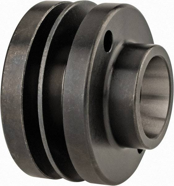 Sopko - 2-1/4" Diam Grinding Wheel Adapter - 1/4 to 1/2" Wheel Width, 1-1/4 - 16 Thread Size, Left Handed, 3" Taper per ', 1-1/4" Arbor Hole - Benchmark Tooling