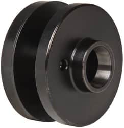 Sopko - 3" Diam Grinding Wheel Adapter - 1/4 to 1/2" Wheel Width, 1-1/4 - 16 Thread Size, Left Handed, 3" Taper per ', 1-1/4" Arbor Hole - Benchmark Tooling