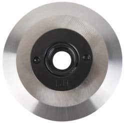 Sopko - 4-1/2" Diam Grinding Wheel Flange Adapter - 1/2" Wheel Width, 1-1/4 - 16 Thread Size, Left Handed, 3" Taper per ', 1-1/4" Arbor Hole - Benchmark Tooling