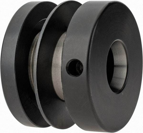 Sopko - 2-1/4" Diam Grinding Wheel Adapter - 3/4 to 1" Wheel Width, 1-1/4 - 16 Thread Size, Left Handed, 4-1/2" Taper per ', 1-1/4" Arbor Hole - Benchmark Tooling