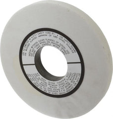 Grier Abrasives - 10" Diam x 3" Hole x 1" Thick, H Hardness, 60 Grit Surface Grinding Wheel - Benchmark Tooling