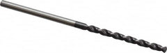 Accupro - 2.15mm 130° Cobalt Jobber Drill - TiAlN Finish, Right Hand Cut, Parabolic Flute, Straight Shank, 2-3/32" OAL, Split Point - Benchmark Tooling