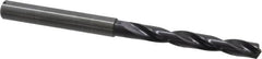 Guhring - 0.2008" 140° Solid Carbide Jobber Drill - FIREX Finish, Right Hand Cut, Spiral Flute, Straight Shank, 82mm OAL, SU Point - Benchmark Tooling