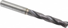 Guhring - 9.25mm 140° Solid Carbide Jobber Drill - FIREX Finish, Right Hand Cut, Spiral Flute, Straight Shank, 103mm OAL, SU Point - Benchmark Tooling