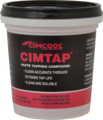 Cimcool - Cimtap, 1 Pt Can Tapping Fluid - Water Soluble, For Cleaning, Washing - Benchmark Tooling