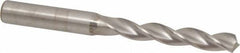 Kennametal - 8.5mm 130° Solid Carbide Jobber Drill - Bright Finish, Right Hand Cut, Spiral Flute, Straight Shank, 103mm OAL, Standard Point - Benchmark Tooling
