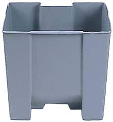 Rubbermaid - 7.125 Gal Rectangle Plastic Rigid Trash Can Liner - 14-3/8" Long x 11-3/4" Wide x 13-1/4" High, Compatible with Container Series 6143 - Benchmark Tooling