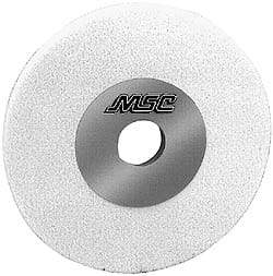 Grier Abrasives - 7" Diam x 1-1/4" Hole x 1/4" Thick, K Hardness, 80 Grit Surface Grinding Wheel - Aluminum Oxide, Type 1, Medium Grade, 3,600 Max RPM, Vitrified Bond, No Recess - Benchmark Tooling