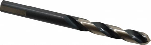 Triumph Twist Drill - 11/32" High Speed Steel, 135° Point, Round with Flats Shank Maintenance Drill Bit - Benchmark Tooling