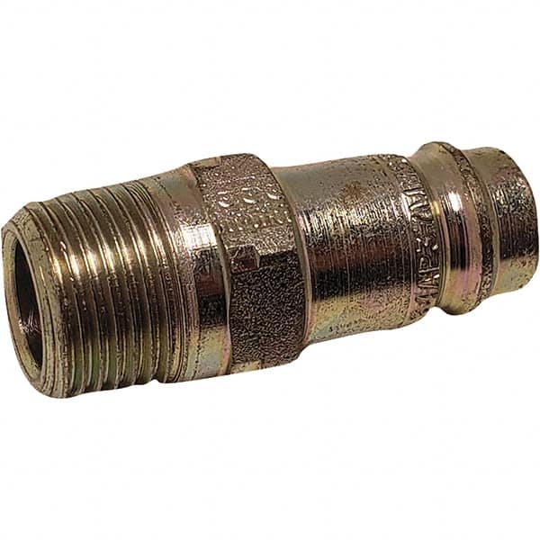 Dynabrade - Male NPT Pneumatic Hose Plug - Steel, 3/8" Body Diam - Benchmark Tooling