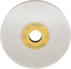 Norton - 7" Diam x 1-1/4" Hole x 3/4" Thick, I Hardness, 46 Grit Surface Grinding Wheel - Aluminum Oxide, Type 5, Coarse Grade, 3,600 Max RPM, Vitrified Bond, One-Side Recess - Benchmark Tooling