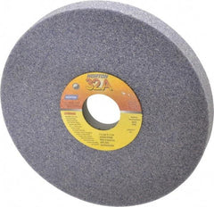 Norton - 7" Diam x 1-1/4" Hole x 3/4" Thick, H Hardness, 46 Grit Surface Grinding Wheel - Aluminum Oxide, Type 5, Coarse Grade, 3,600 Max RPM, Vitrified Bond, One-Side Recess - Benchmark Tooling