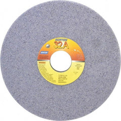 Norton - 7" Diam x 1-1/4" Hole x 3/4" Thick, J Hardness, 46 Grit Surface Grinding Wheel - Aluminum Oxide, Type 5, Coarse Grade, 3,600 Max RPM, Vitrified Bond, One-Side Recess - Benchmark Tooling