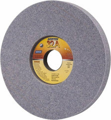 Norton - 7" Diam x 1-1/4" Hole x 3/4" Thick, K Hardness, 60 Grit Surface Grinding Wheel - Aluminum Oxide, Type 5, Medium Grade, 3,600 Max RPM, Vitrified Bond, One-Side Recess - Benchmark Tooling