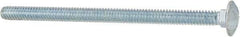 Value Collection - 1/4-20 UNC 4" Length Under Head, Standard Square Neck, Carriage Bolt - Grade 5 Steel, Zinc-Plated Finish - Benchmark Tooling