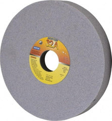 Norton - 7" Diam x 1-1/4" Hole x 1" Thick, K Hardness, 60 Grit Surface Grinding Wheel - Aluminum Oxide, Type 5, Medium Grade, 3,600 Max RPM, Vitrified Bond, One-Side Recess - Benchmark Tooling