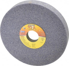 Norton - 7" Diam x 1-1/4" Hole x 1" Thick, I Hardness, 46 Grit Surface Grinding Wheel - Aluminum Oxide, Type 5, Coarse Grade, 3,600 Max RPM, Vitrified Bond, One-Side Recess - Benchmark Tooling