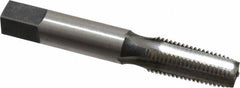 Reiff & Nestor - 1/16-27 NPTF Thread, 4 Flute Standard Pipe Tap - 2-1/8" OAL, 11/16" Thread Length, 5/16" Shank Diam, Oxide Finish, High Speed Steel - Exact Industrial Supply