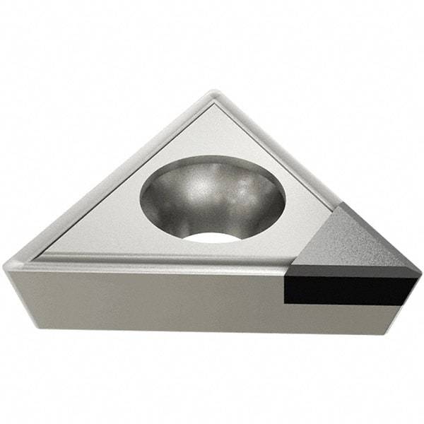 Iscar - TPGX731 Grade IB90 CBN Turning Insert - 60° Triangle, 7/32" Inscr Circle, 3/32" Thick, 1/64" Corner Radius - Benchmark Tooling