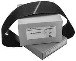 Norton - 6" Wide x 48" OAL, 60, 80, 100 Grit, Aluminum Oxide Abrasive Belt - Aluminum Oxide, Medium, Coated - Benchmark Tooling