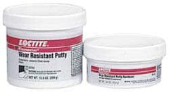 Loctite - 1 Lb Kit Gray Epoxy Resin Putty - -20 to 225°F Operating Temp, 6 hr Full Cure Time, Series 135 - Benchmark Tooling