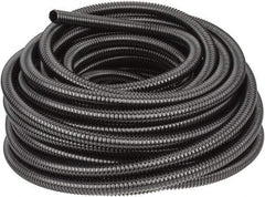 Hubbell Wiring Device-Kellems - 3/4" Trade Size, 100' Long, Flexible Liquidtight Conduit - PVC, 21.1mm ID, Black - Benchmark Tooling