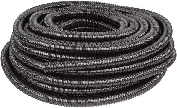 Hubbell Wiring Device-Kellems - 1" Trade Size, 100' Long, Flexible Liquidtight Conduit - PVC, 26mm ID, Black - Benchmark Tooling