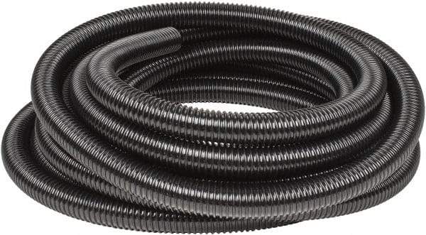 Hubbell Wiring Device-Kellems - 1-1/2" Trade Size, 50' Long, Flexible Liquidtight Conduit - PVC, 40.3mm ID, Black - Benchmark Tooling