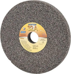 Norton - 8" Diam x 1-1/4" Hole x 3/4" Thick, G Hardness, 46 Grit Surface Grinding Wheel - Aluminum Oxide, Type 1, Coarse Grade, 3,105 Max RPM, Vitrified Bond, No Recess - Benchmark Tooling